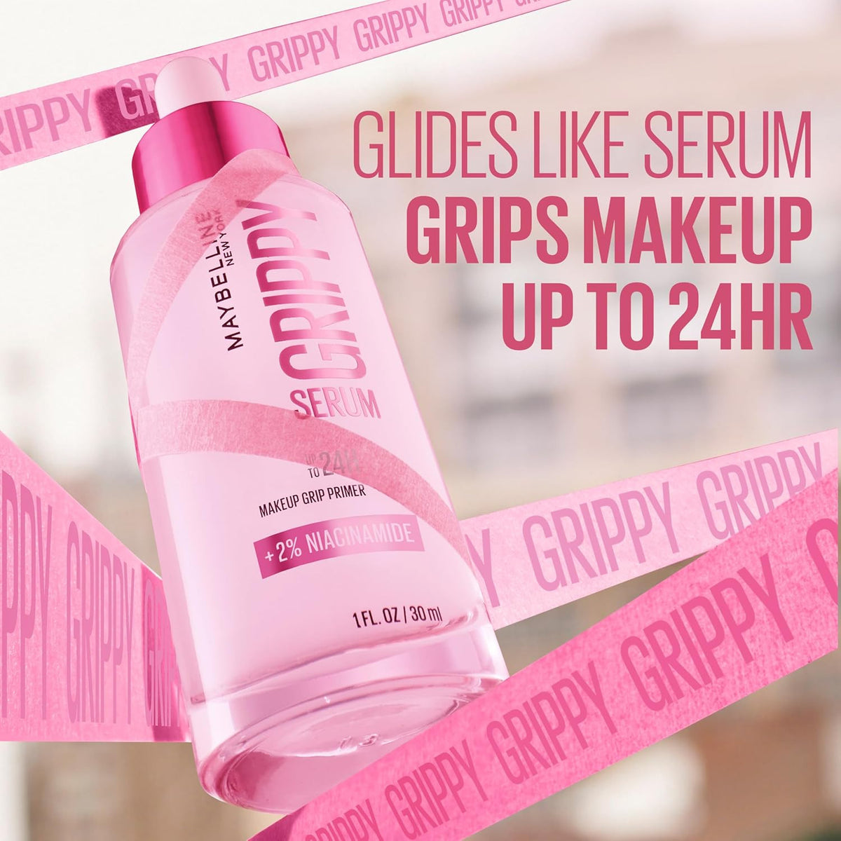 Hydrating Serum Makeup Primer with Niacinamide - Up to 24H Wear