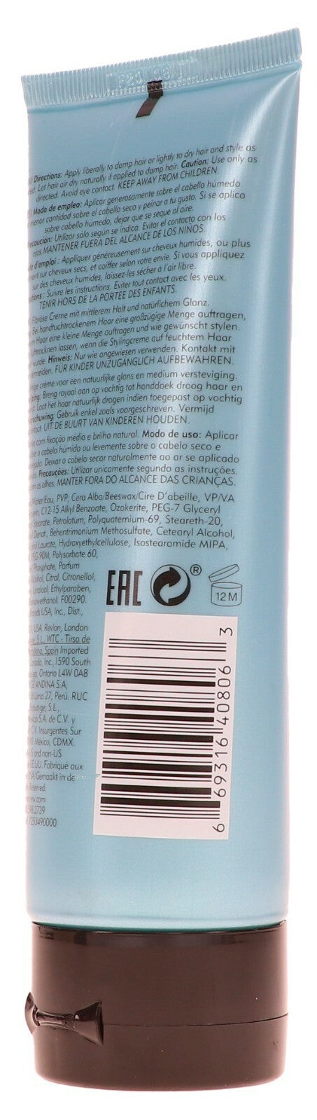 American Crew Fiber Cream - Medium Hold & Natural Shine, 3 Tubes 3.3 Oz