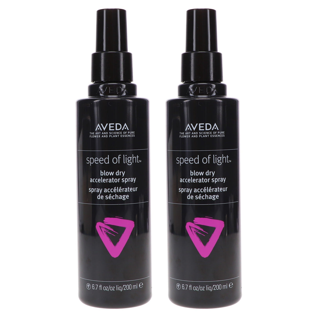 Aveda Speed of Light Blow Dry Accelerator Spray 6.7 oz - 2 Pack