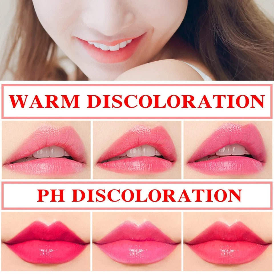 Color Changing Aloe Vera Lipstick Set - Moisturizing Lip Gloss for Dry Lips