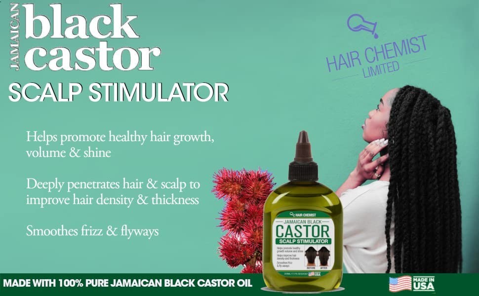 Jamaican Black Castor Oil Leave-in Conditioner for Hair Growth - 7.1 oz