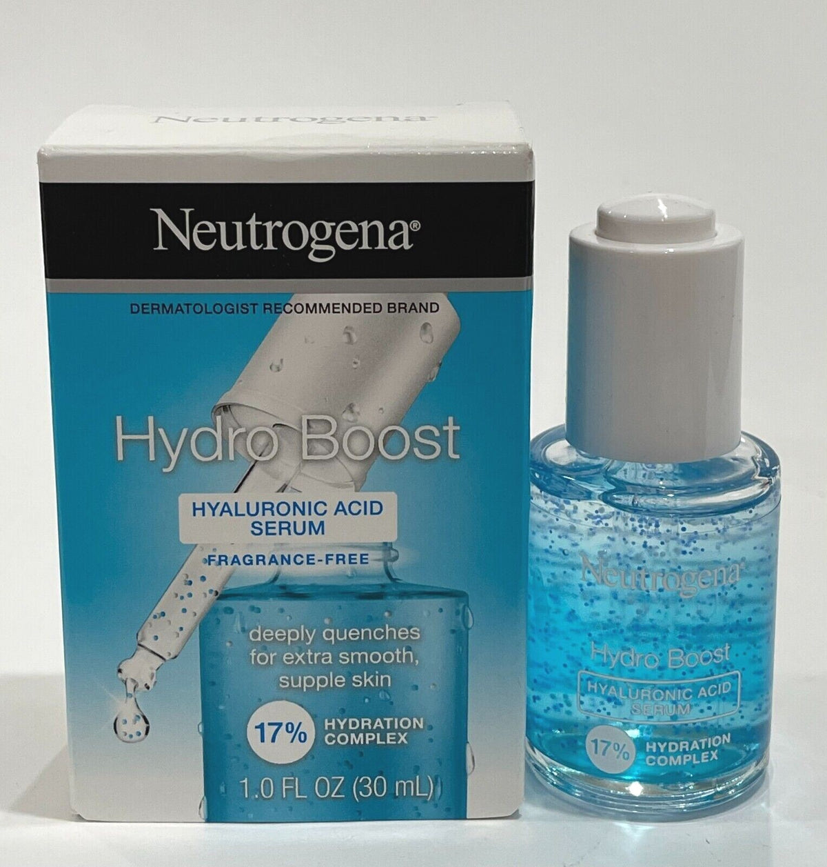 Neutrogena Hydro Boost Hyaluronic Acid Serum 30ml - Deep Hydration for Face
