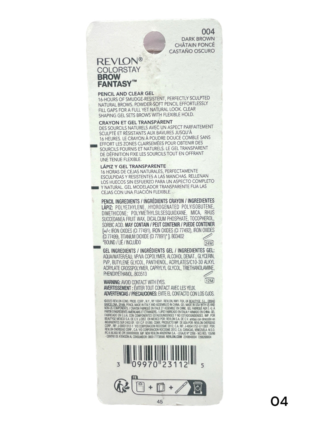 Revlon Colorstay Soft Powder Pencil with Gel - Dark & Soft Brown Shades, Choose Your Shade