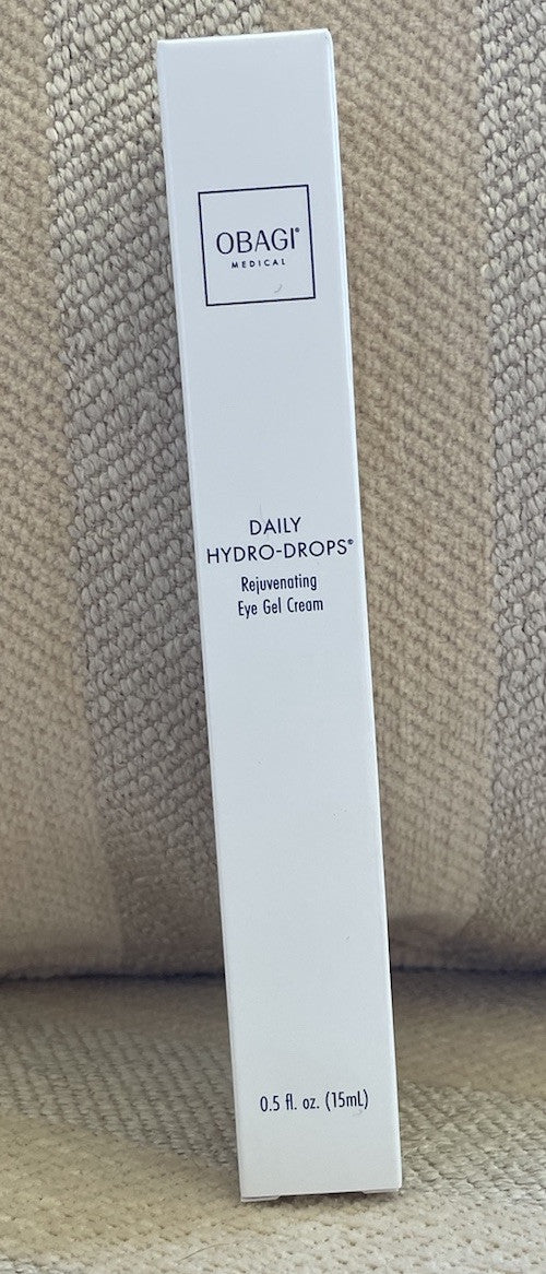 Obagi Daily Hydro Drops Rejuvenating Eye Gel Cream 0.5 Oz - Full Size, Authentic