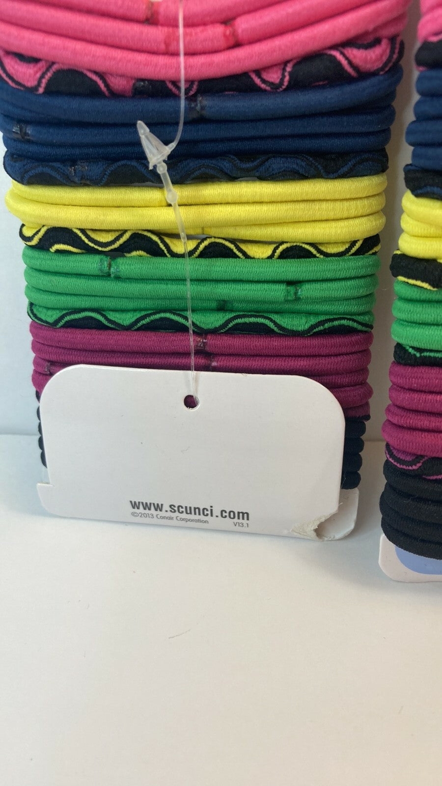 Scunci Comfort Classics No Damage Metal Parts Hair Ties Ponytail