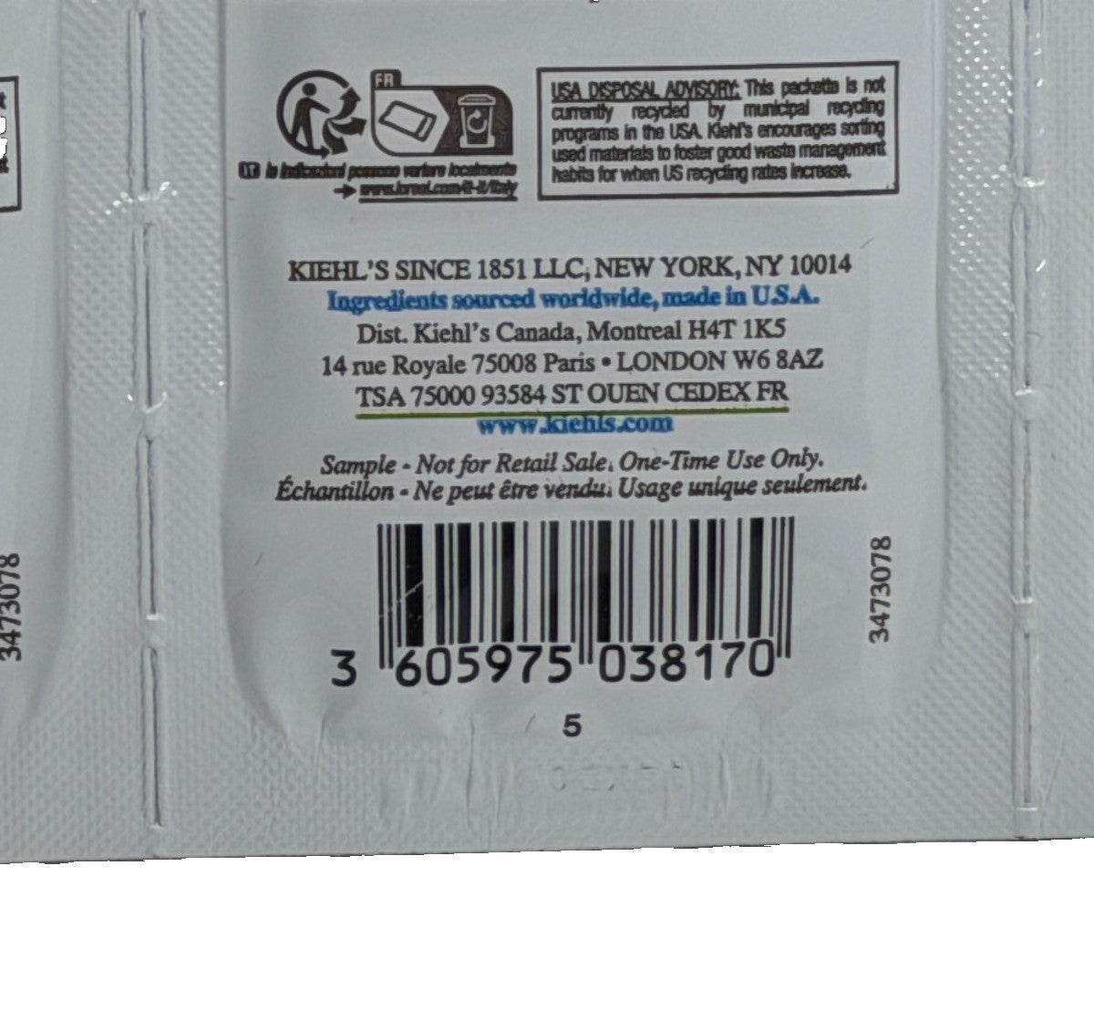 Rare Earth Deep Pore Cleansing Masque - 15ml Sachets