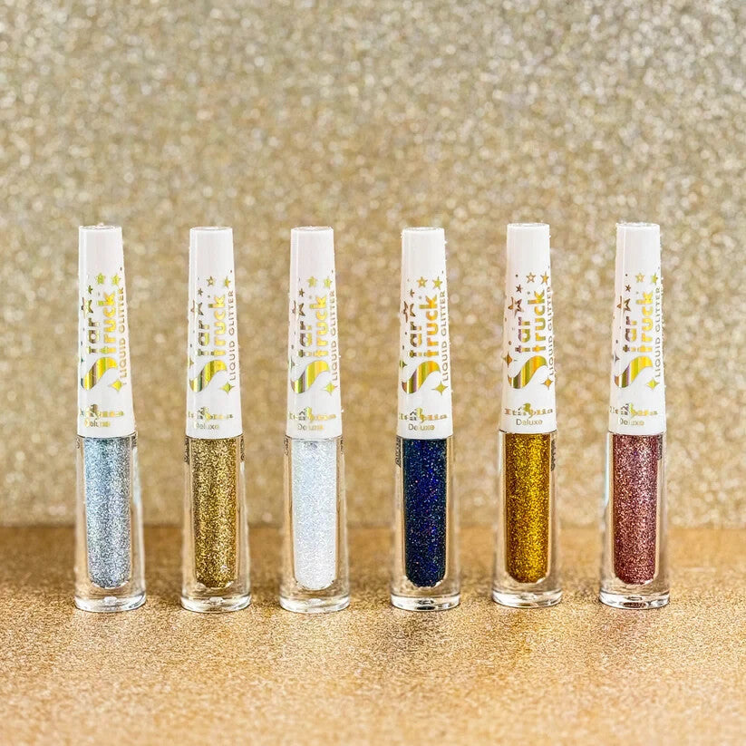 6 Pack Liquid Glitter Eyeliner Set - Star Struck Classic & Dazzling Colors