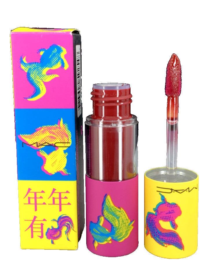 MAC Versicolour Varnish Cream Lip Stain No Interruptions 0.28 OZ New
