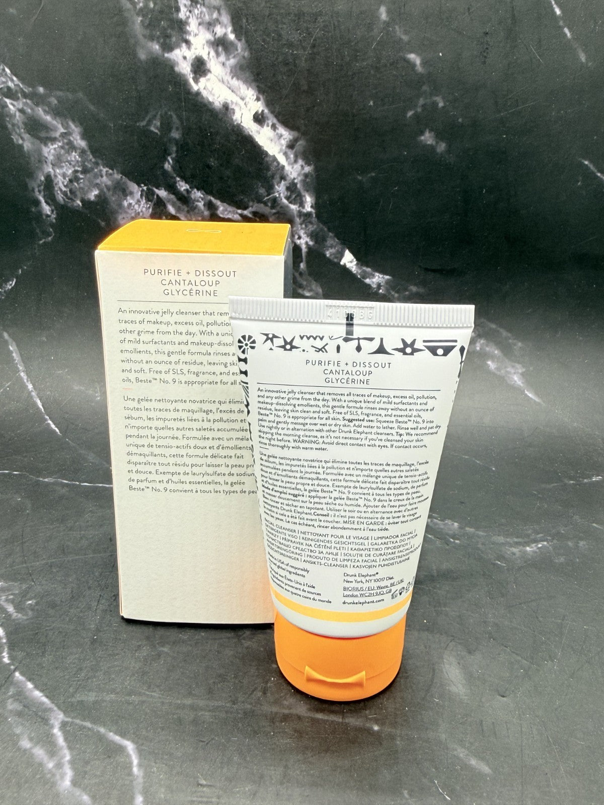 Jelly Facial Cleanser 2oz Purify & Dissolve for Skin Care
