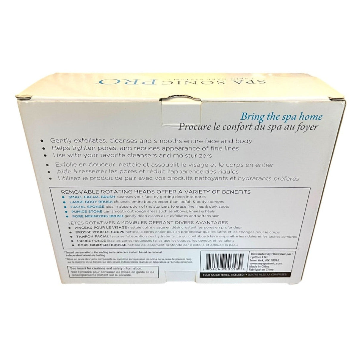 Skin Care System with Dual Speeds - Facial Cleansing Device