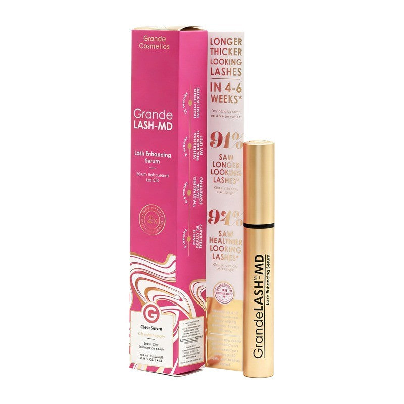 Grande Lash-MD Lash Enhancing Serum 4ML - 6 Month Supply, Eyelash Growth Treatment