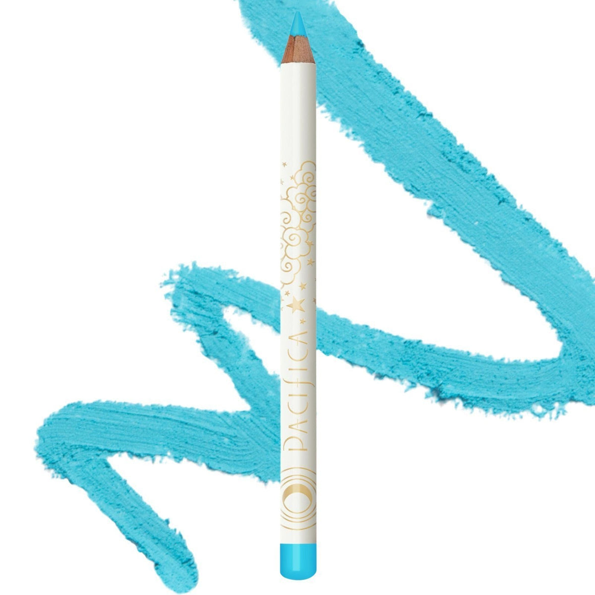 Waterproof Pastel Blue Eyeliner Pencil - Longwear, Smudge-Proof, Vegan