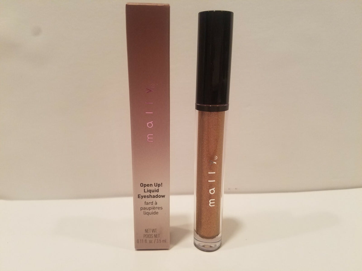 Liquid Eyeshadow Golden Sand - Long-lasting Metallic Makeup, 0.11 oz