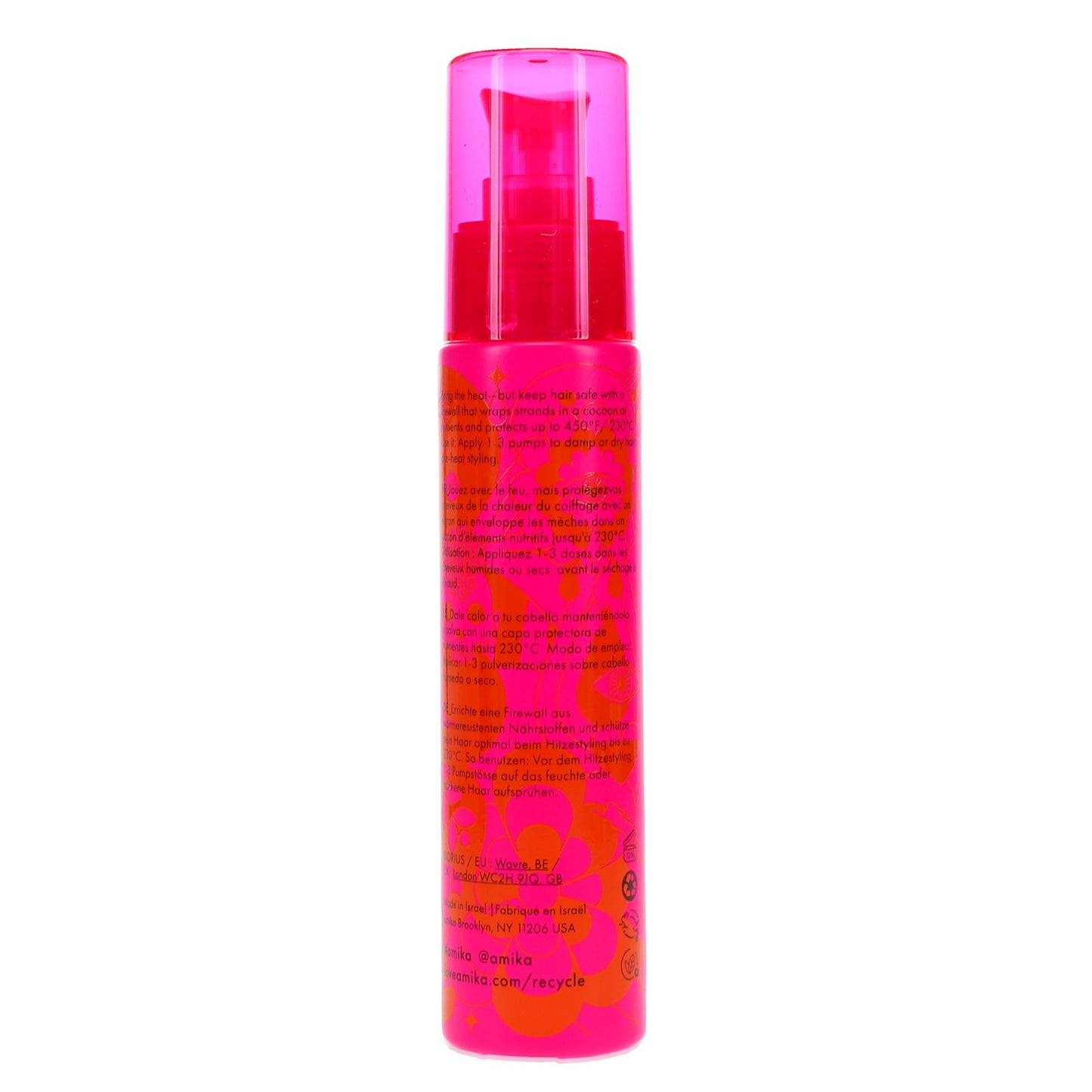 Heat Protectant Serum for Hair - Amika Blockade 1.7 oz
