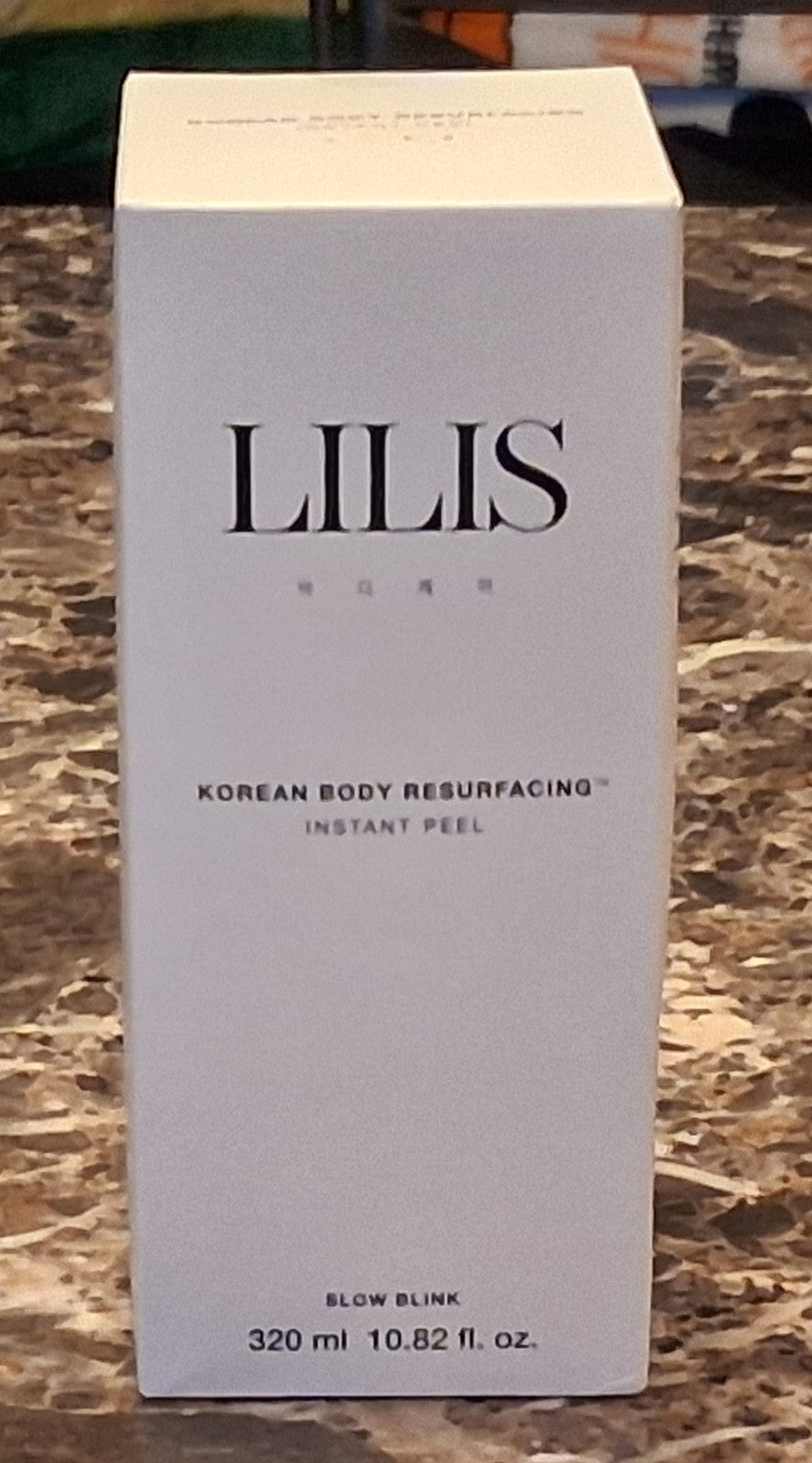 NEW SEALED Lilis Korean Body Resurfacing Instant Peel 320 ml/10.82 Fl