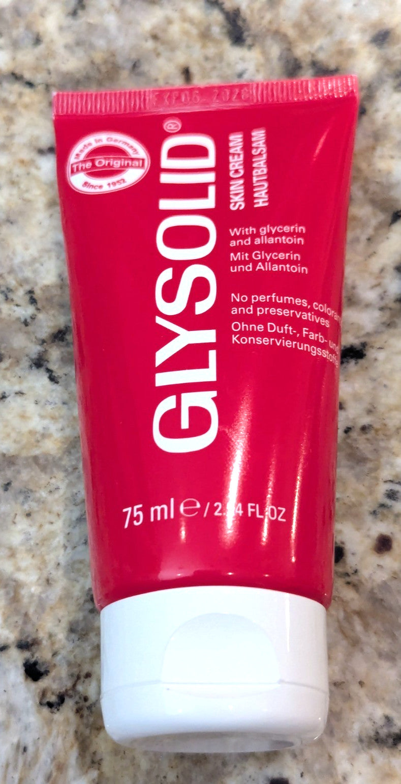 Glysolid Skin Cream Glycerin Tube 2.54 fl oz exp: 06/2028