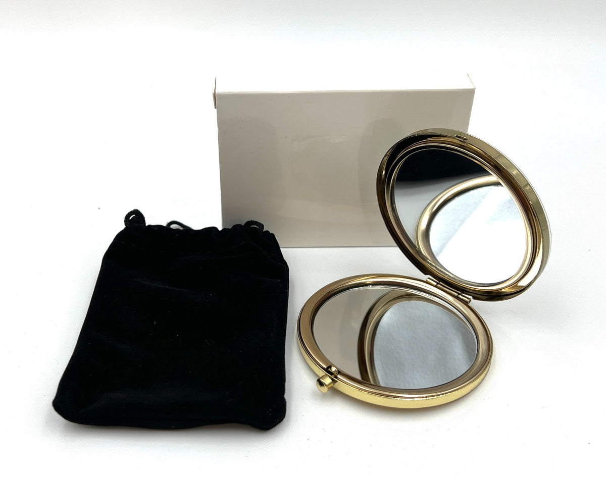 Lancôme Absolue Cosmetic Compact Double Face Mirror - Gold