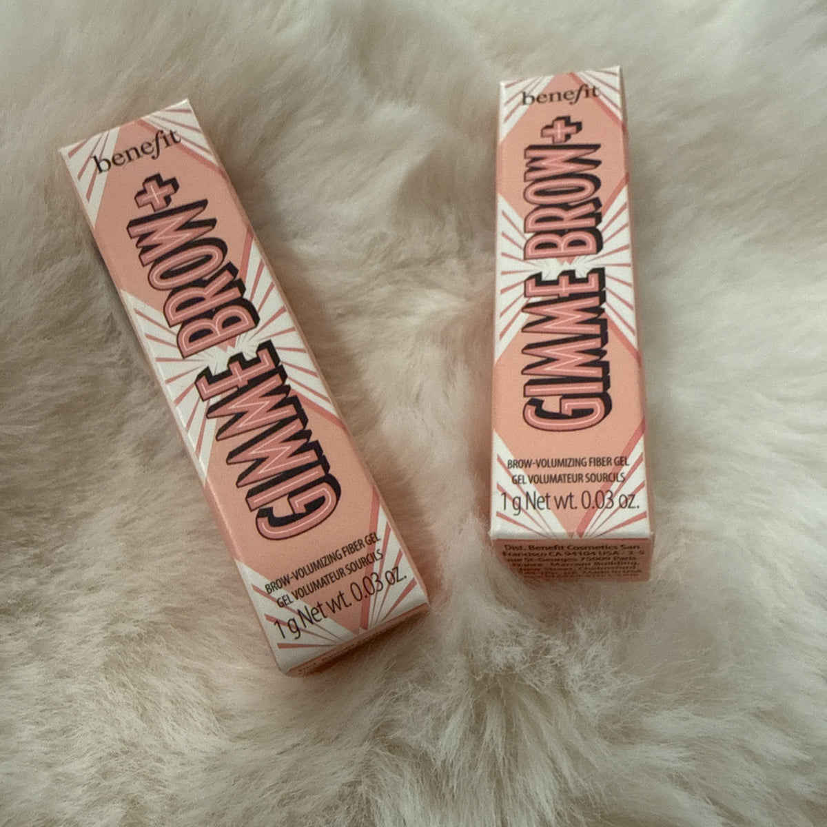Benefit Gimme Brow Volumizing Brow Gel Set - Light Brown, Travel Size