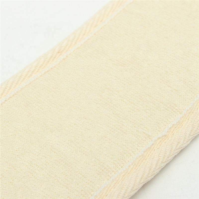 Soft Natural Sisal Fiber Back Strap Exfoliator Scrubber Spa Body Skin
