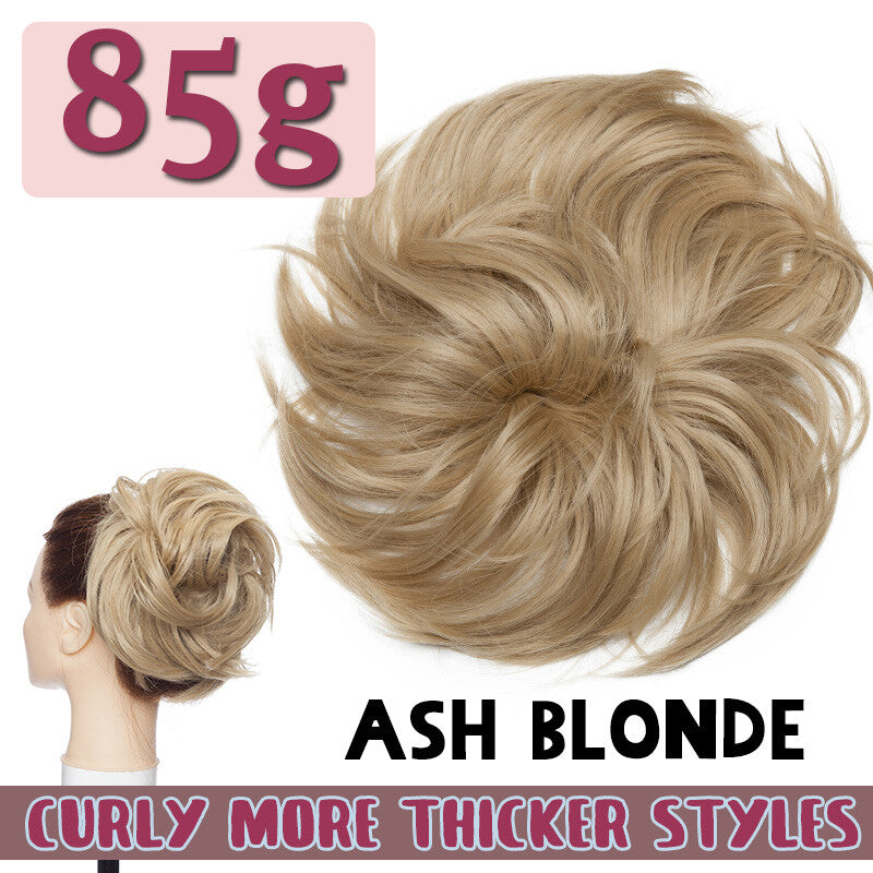 Thick Large Messy Bun Hair Piece Scrunchie Updo Wrap Hair Extensions