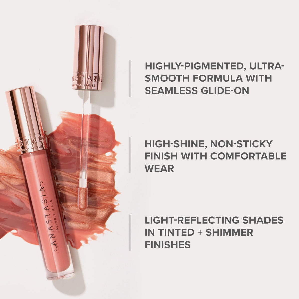 Luminous Tinted Lip Gloss - Universal Shade, Hydrating, Long-Lasting Shine