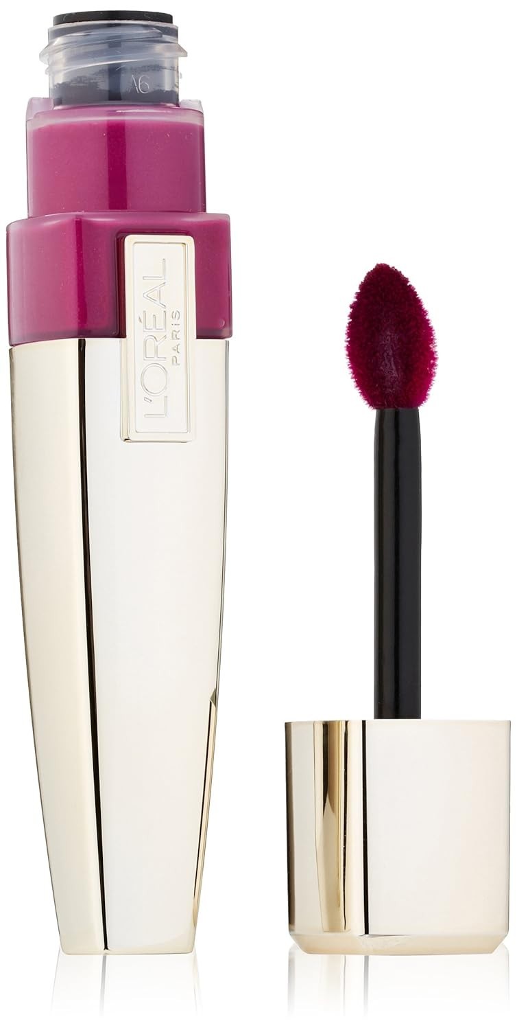 L'Oreal Paris Colour Caresse Wet Shine Lip Stain 186 Berry Persistent - Lip Makeup