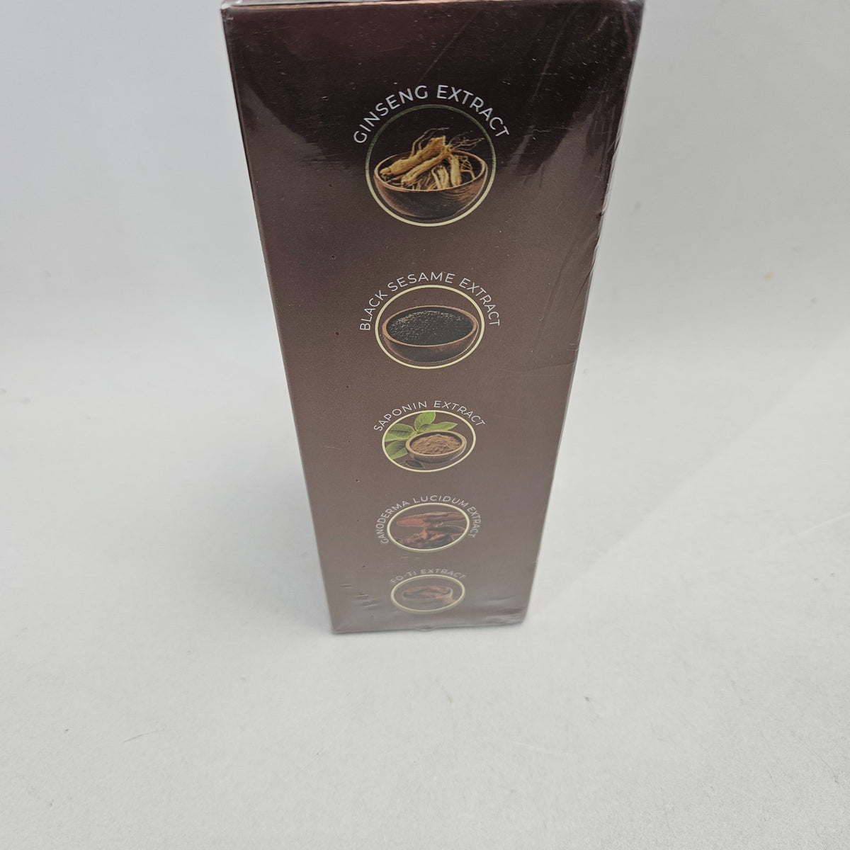 Polar Med-Brown Hair Dye Shampoo 200ml - Rich Color, No-Toxic Hair Care for Brunettes