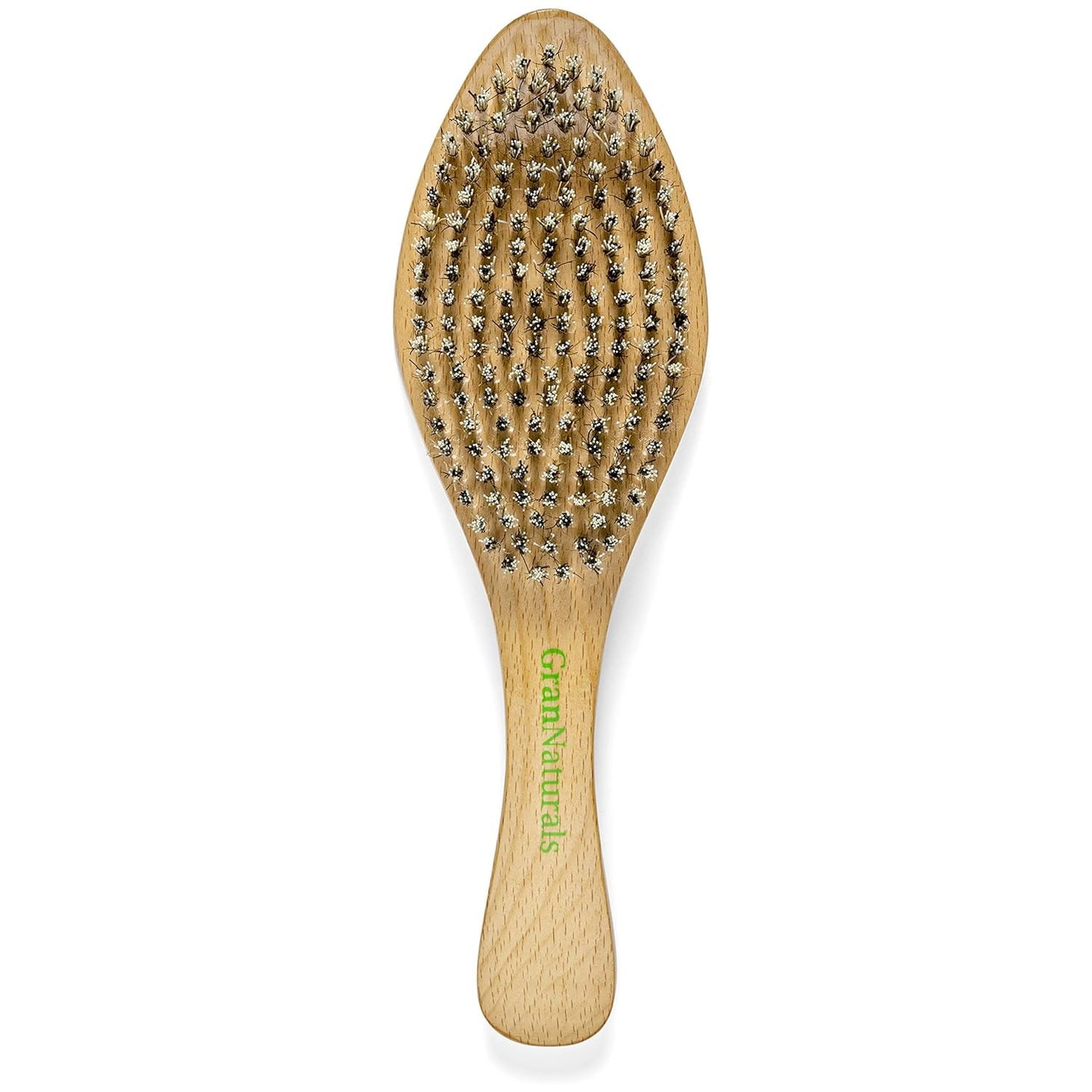 Extra Hard Wave Hair Brush - Curved Boar & Nylon Bristles for Wolfing