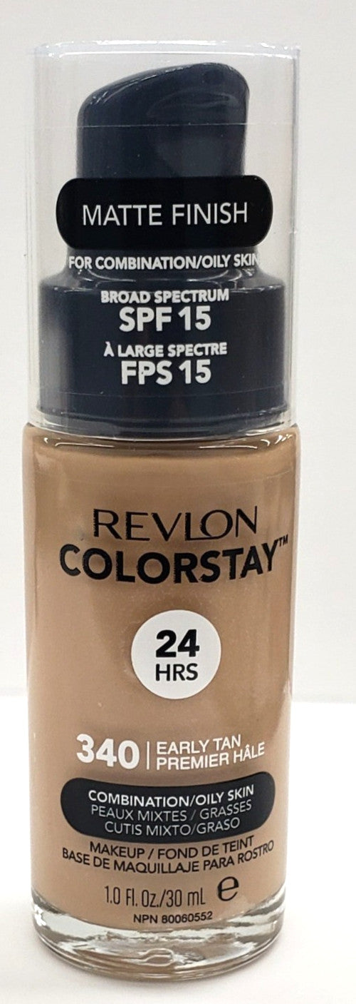 Revlon Colorstay Liquid Foundation for Oily/Combo Skin - 340 Early Tan