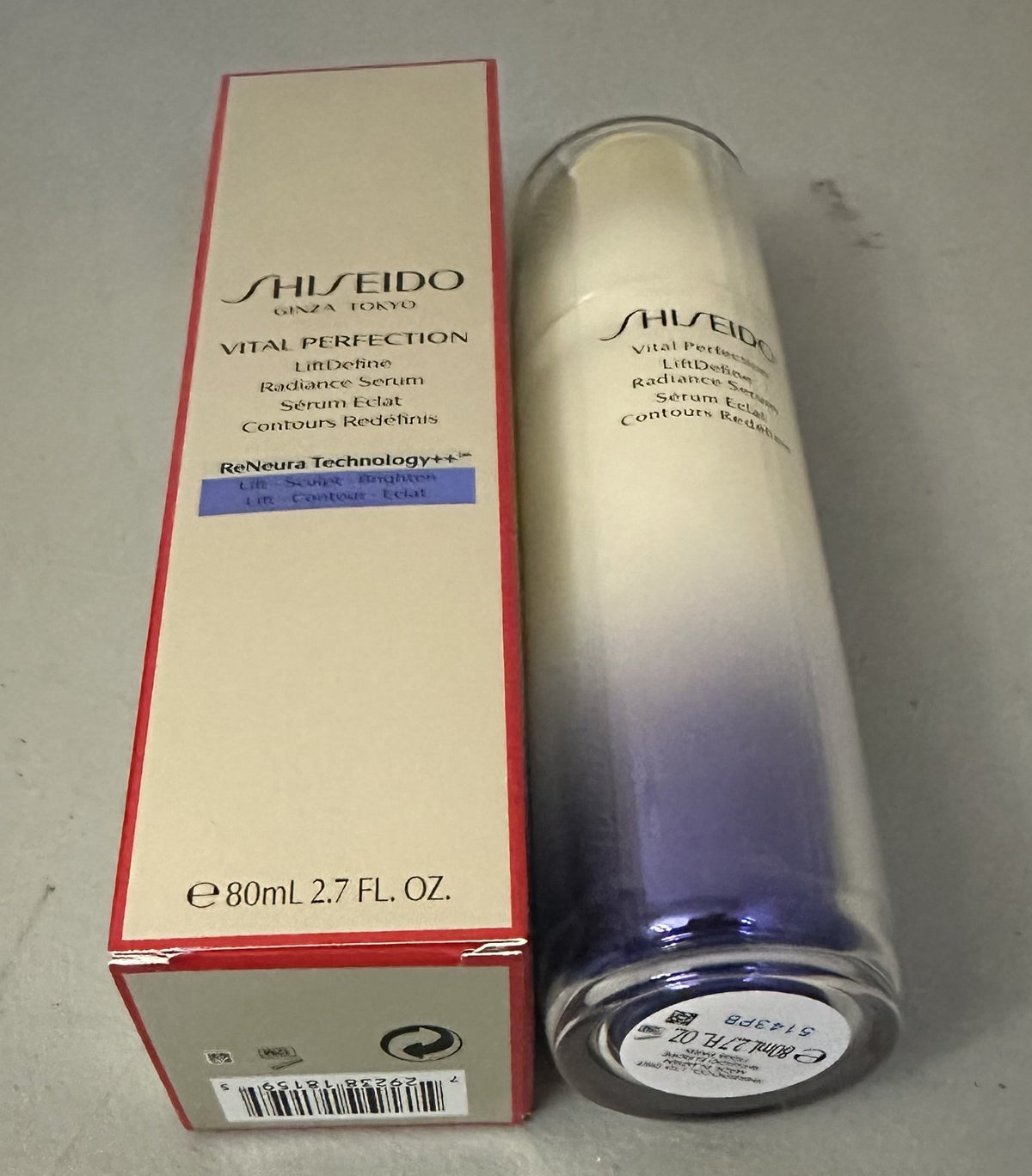 Shiseido Vital Perfection LiftDefine Radiance Serum 80ml - Lifting & Firming Anti-Aging Treatment