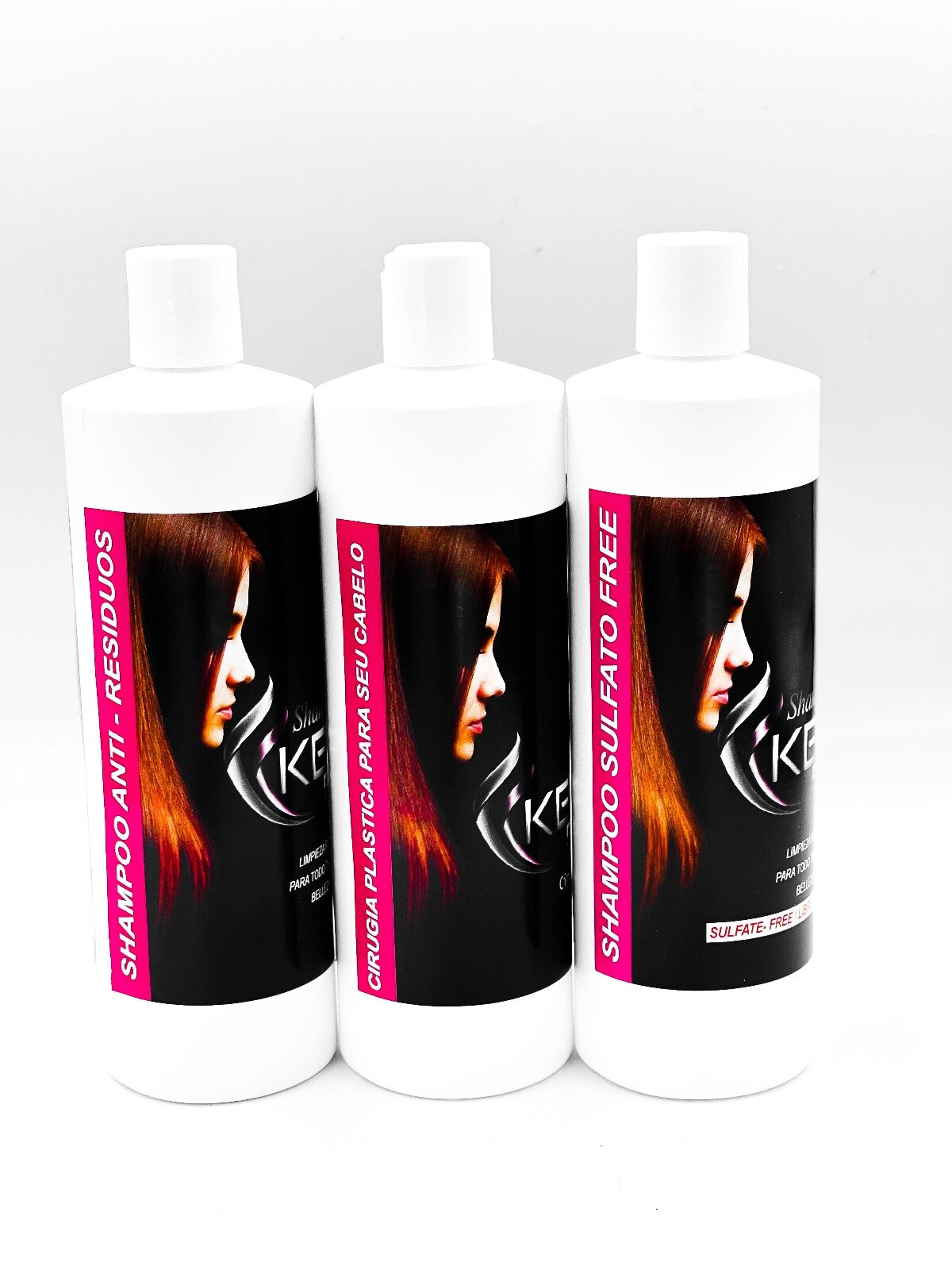 Professional Keratin Hair Treatment 16oz Sulfate-Free Hair Smoothing