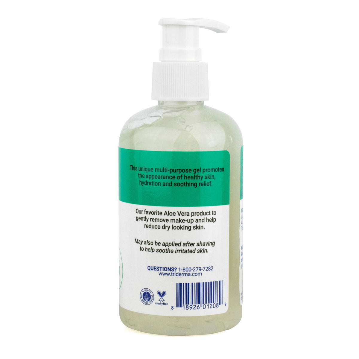 All Clear Multipurpose Aloe Gel for Face and Body – 8.3 oz