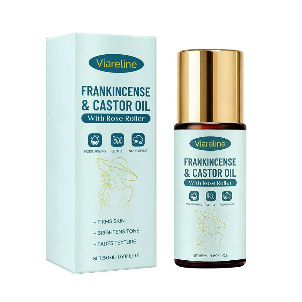 Frankincense Castor Oil Roller - Organic Cold-Pressed 50ml