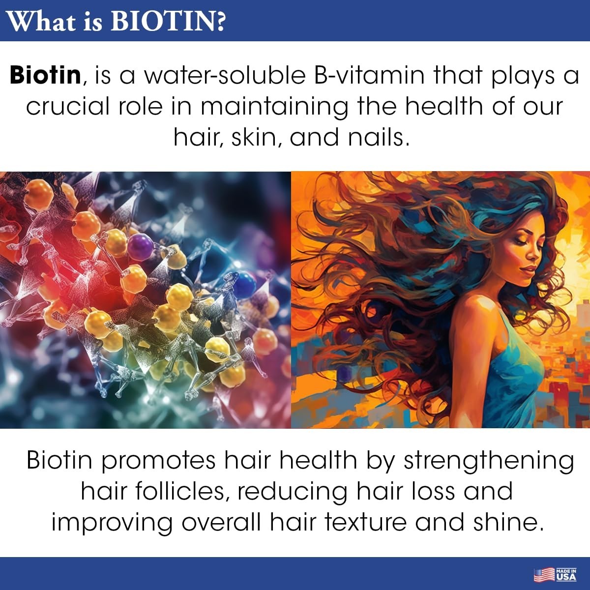 7.1 oz Biotin Infused Hair Growth Oil - Fortifies and Hydrates All