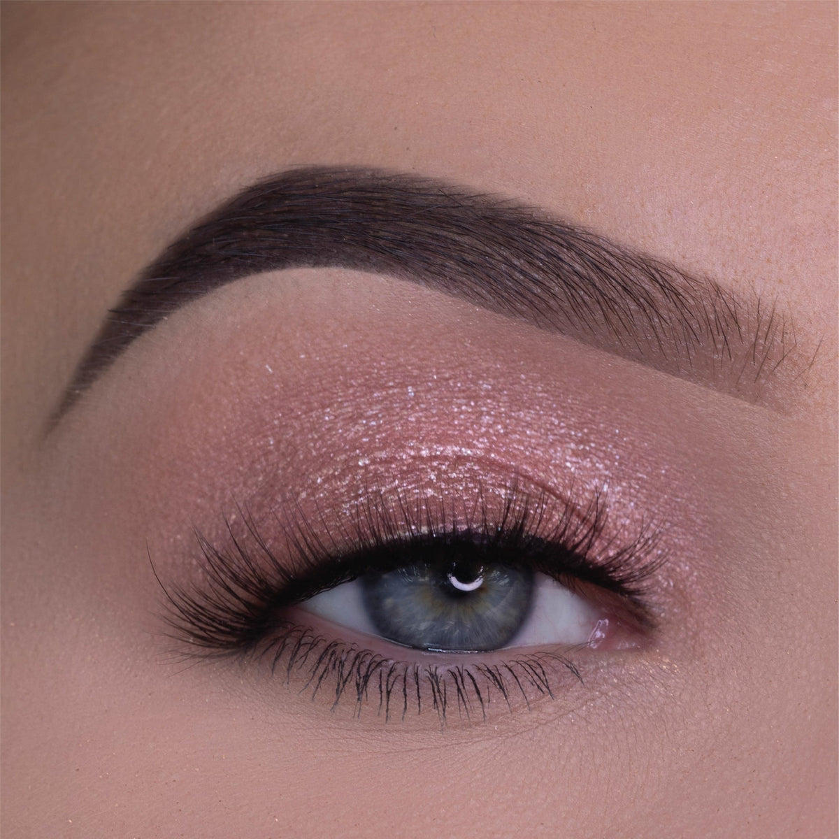 Sparkling Liquid Eyeshadow Rose - Long Wearing, Crease-Free Makeup