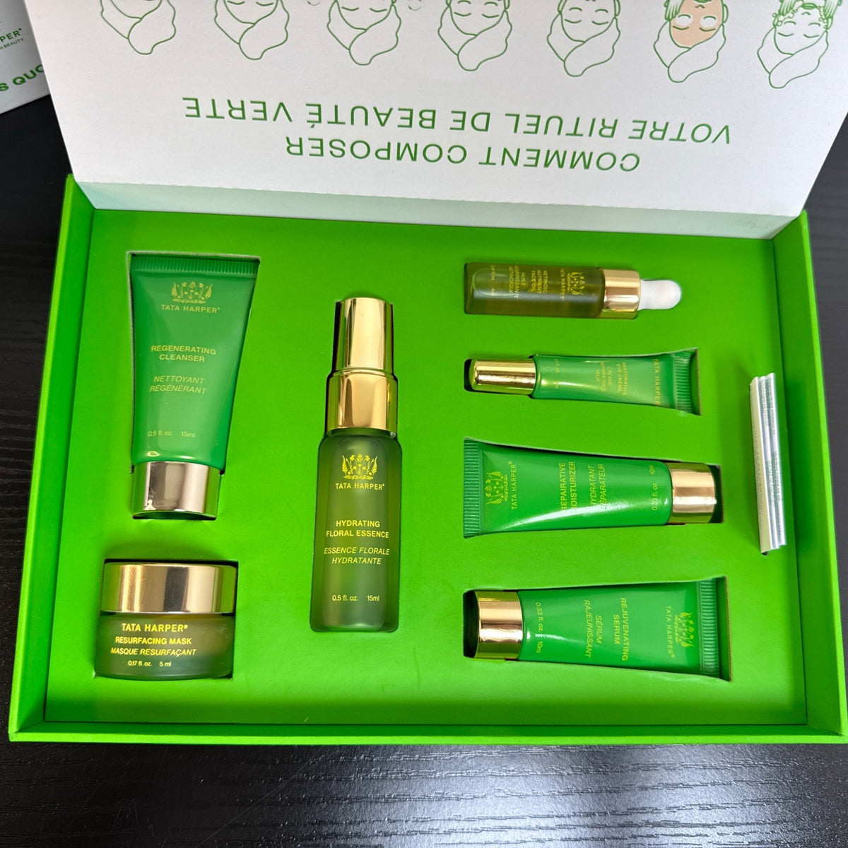 Travel Skincare Set - Tata Harper Daily Essentials 7-Piece Travel Kit