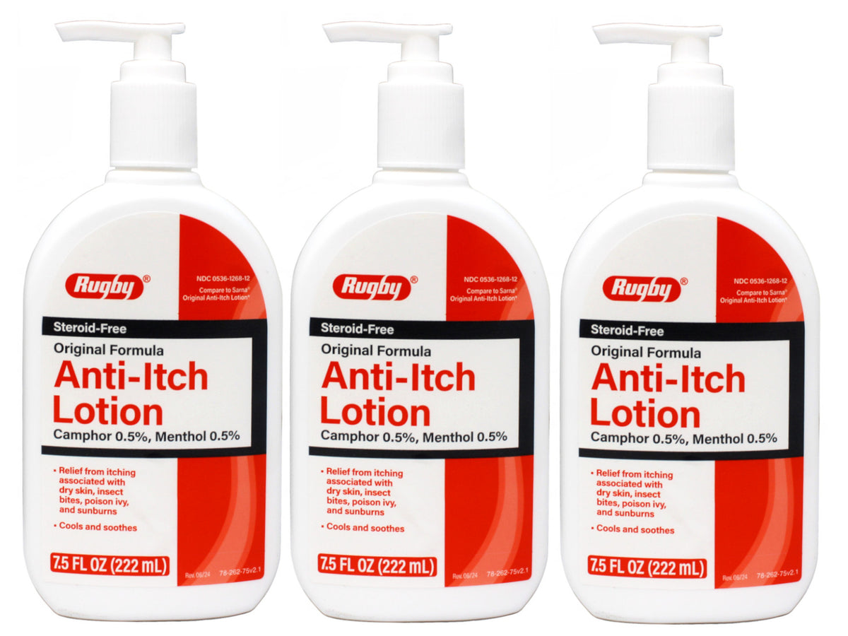 Anti-Itch Lotion for Dry Skin, 7.5 Fl Oz (Pack of 3)