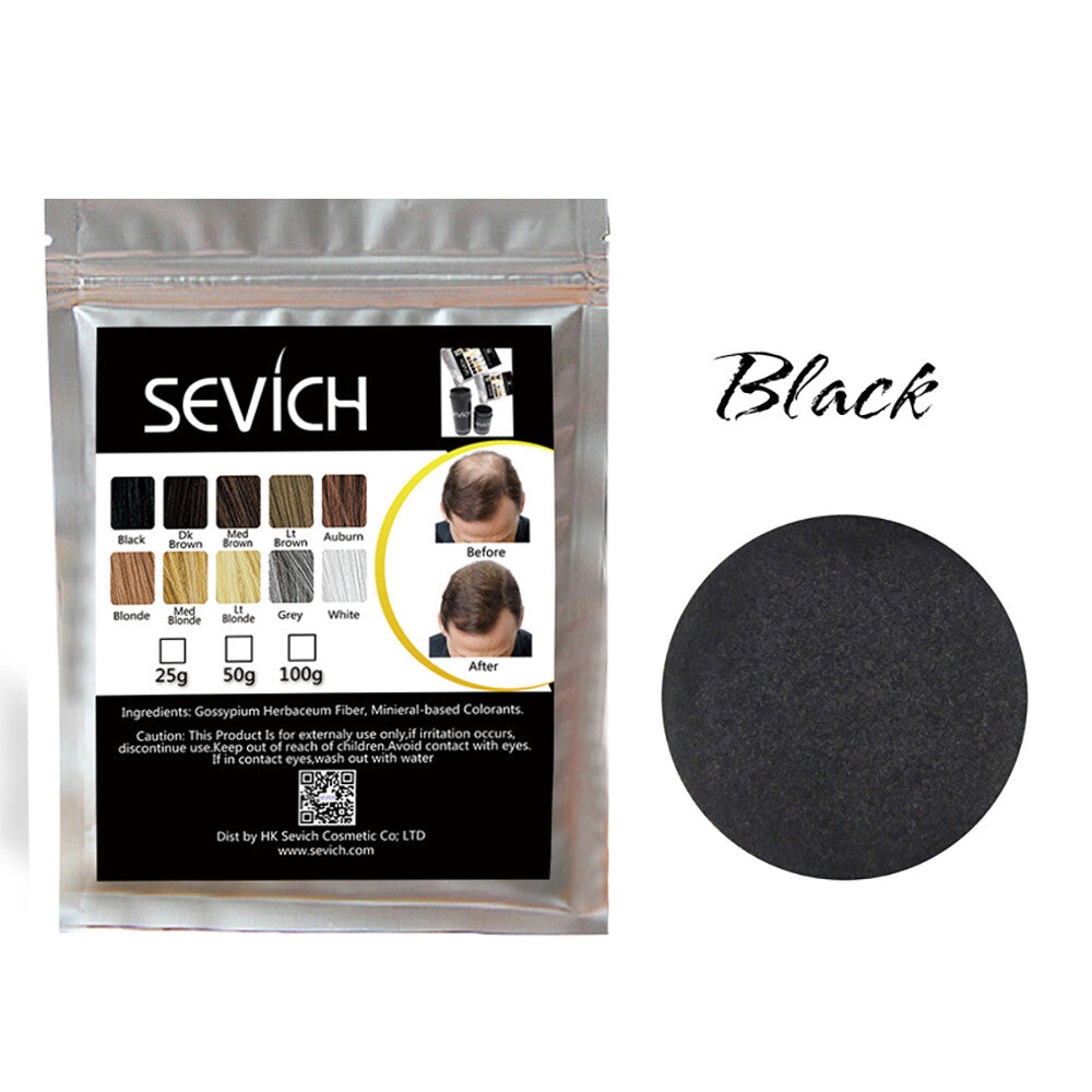 Hair Building Fibers Refill 50g Pack - Multiple Colors