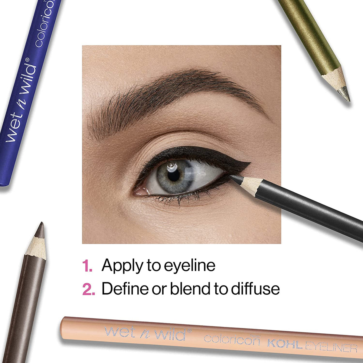 Kohl Eyeliner Pencil - Pretty in Mink Brown Matte Eye Makeup