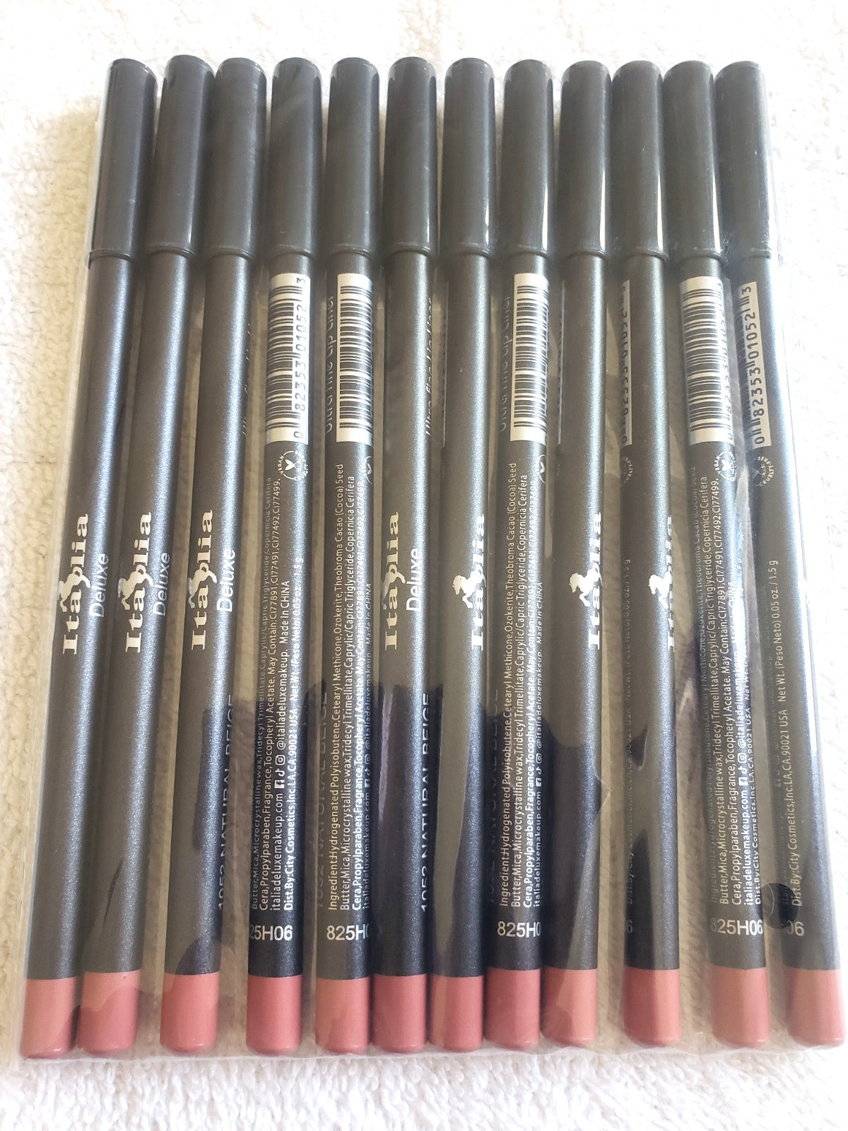Ultra Fine Lip Liner Pencils - Assorted Colors, Long Lasting, Soft & Smooth