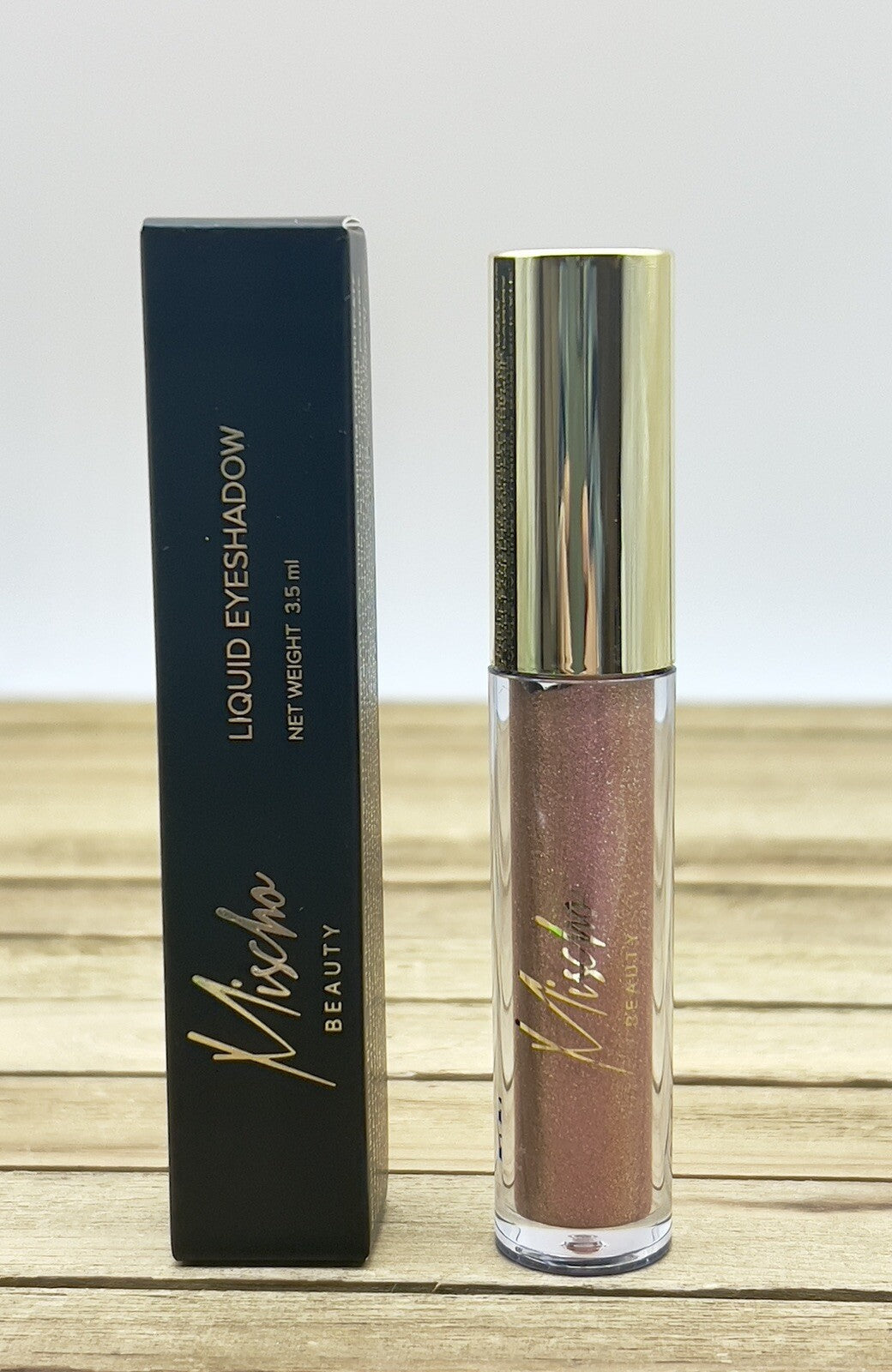 Liquid Eyeshadow in Glittery Rose - 3.5ml Long-Wear Eye Makeup