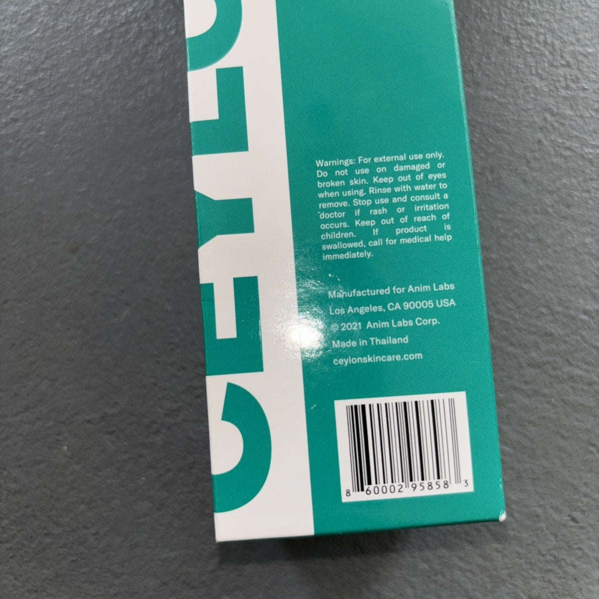 Men Of Color Acid Cleaner Skincare 100ml - Gentle Facial Cleanser
