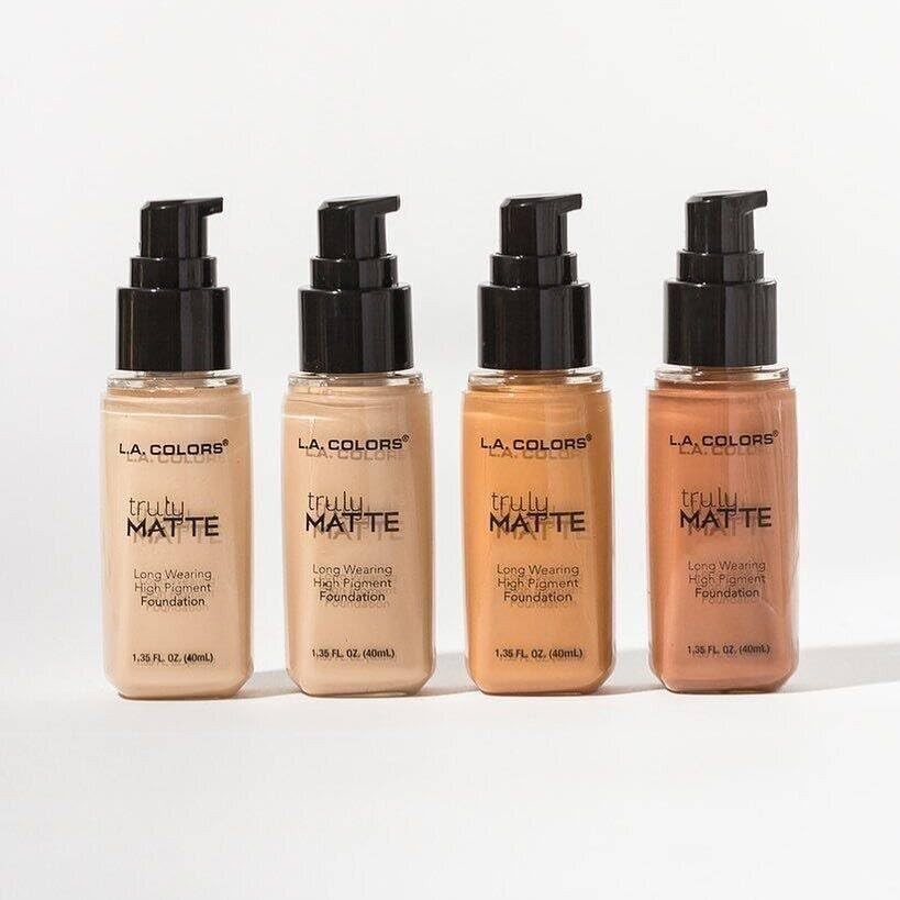 Matte Foundation with Warm Honey Shade - Long Wearing Liquid Makeup