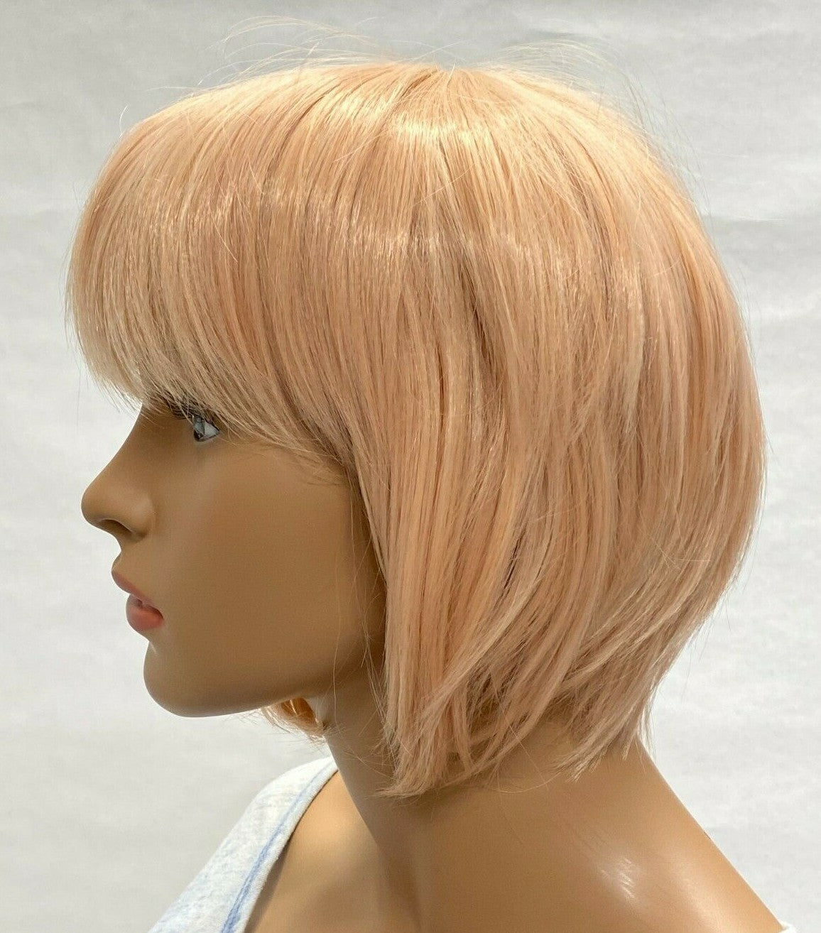 Pink Anime Cosplay Wig with Layered Short Hair & Long Ponytails - Adjustable Synthetic