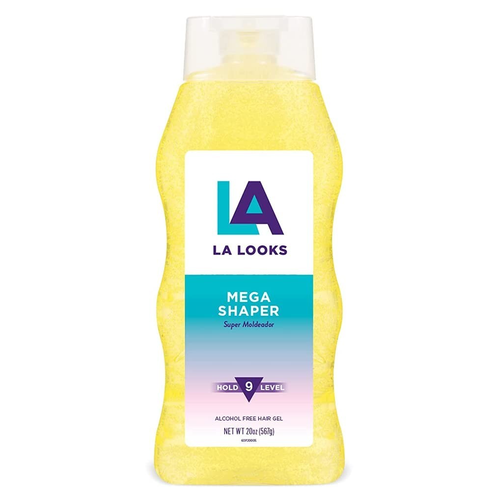 Mega Shaper Hair Gel - Hold Level 9, 20 Oz Styling Control & Shine