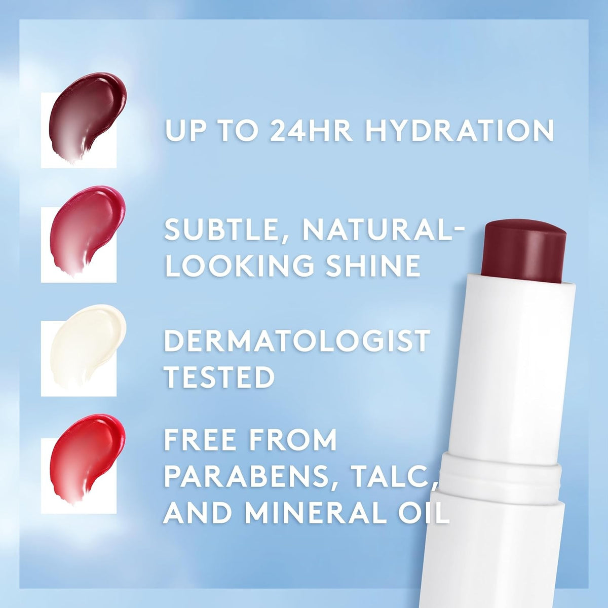 Hydrating Lip Balm Set with SPF 15 - Pink & Pomegranate Tints