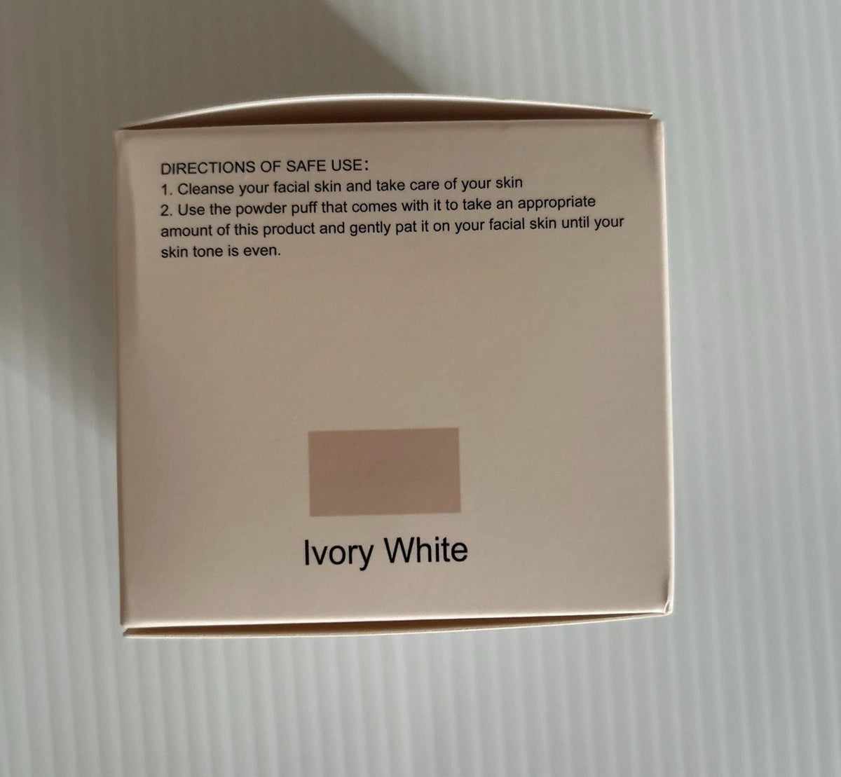Hush Foundation Cushion Ivory White - 0.63 oz / 18g Face Makeup