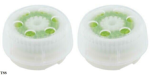 Acne Facial Brush Head Replacements for Clarisonic Mia, Aria, Plus 2-Pack