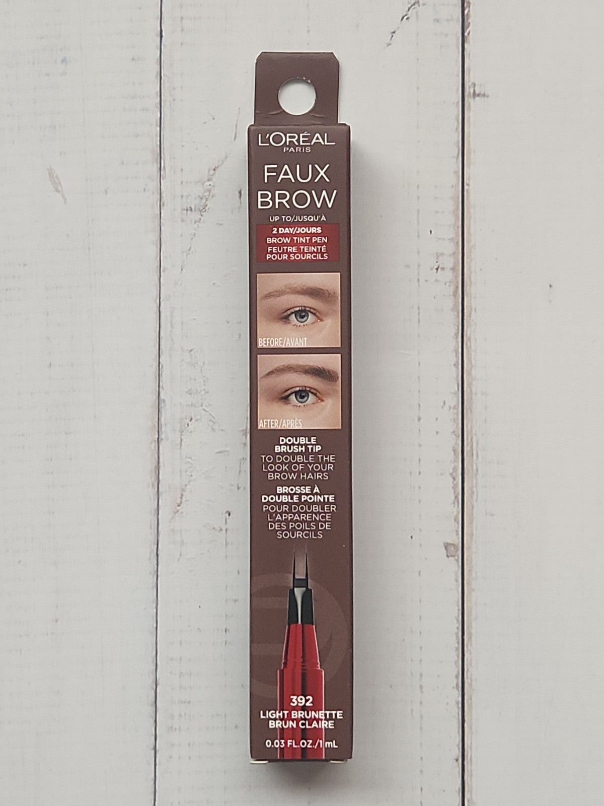 L’Oréal Faux Brow Waterproof Eyebrow Color Pen - Choose Your Shade