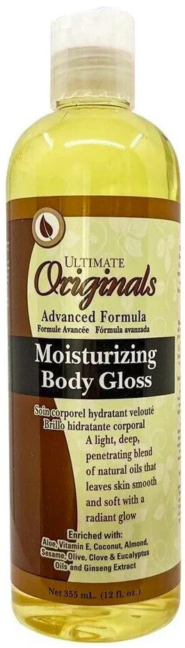 Ultimate Originals Advanced Formula Moisturizing Body Gloss 12 Ounce